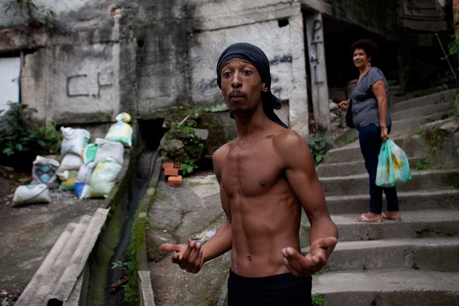 Local business in Vidigal supported by community tourism revenue